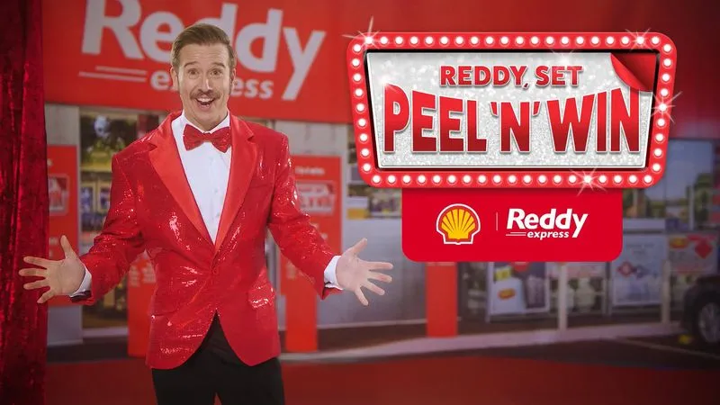 Reddy Express, Peel 'N' Win, still frame
